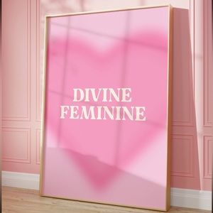 Divine Feminine 20x30 Satin Poster